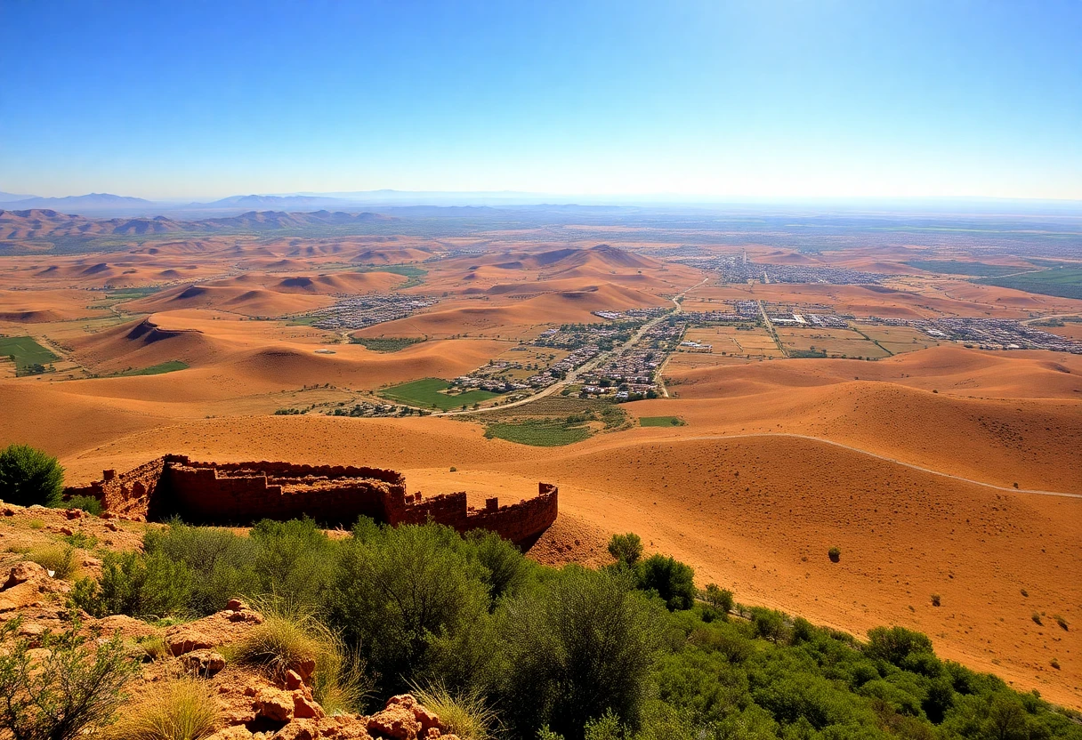 سهل سوس في جنوب المغرب