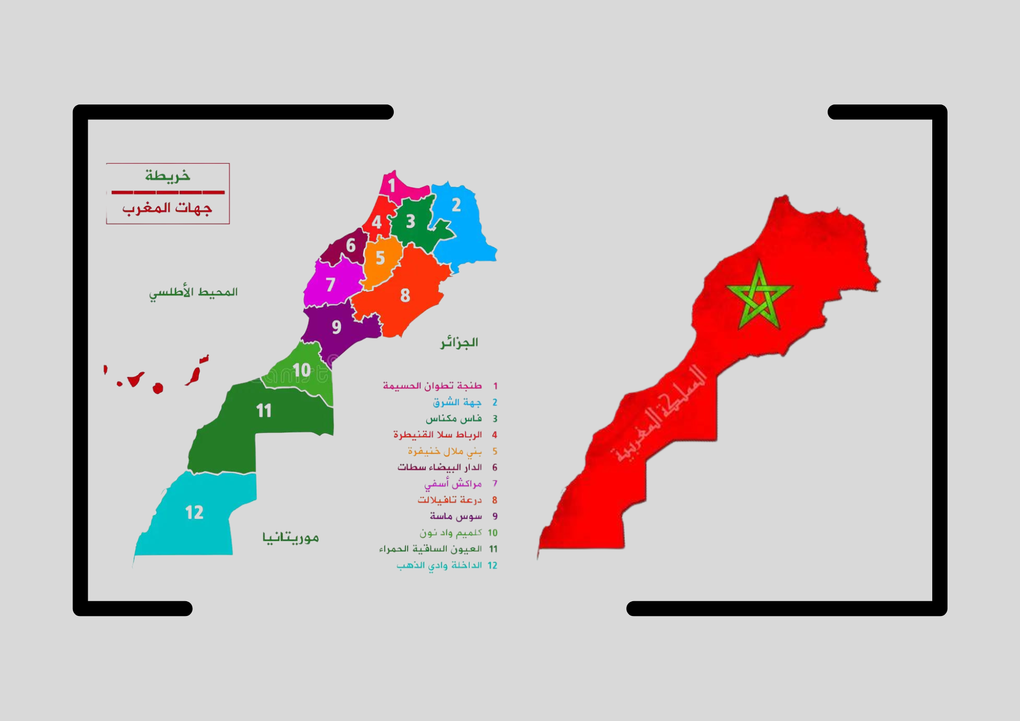 الجهات الإدارية للمملكة المغربية