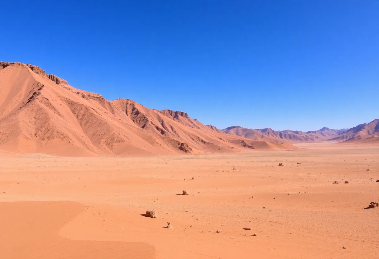 المناخ الصحراوي في جنوب المغرب