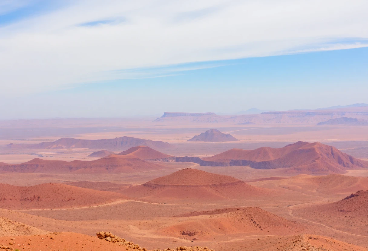 الصحراء المغربية الشاسعة