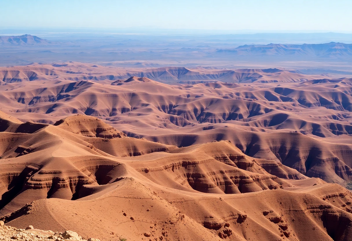 هضاب منبسطة في جبال الريف